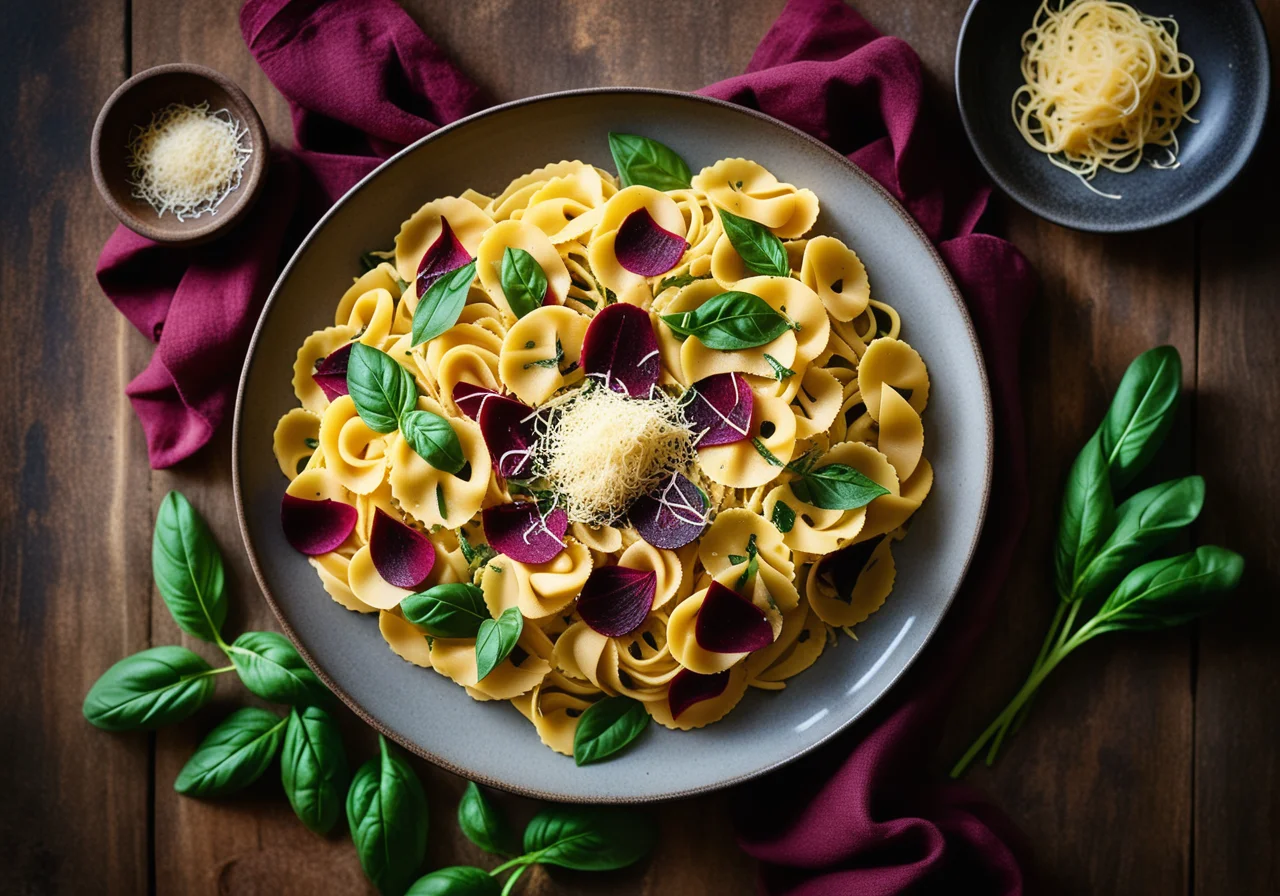 Colorful Farfalle