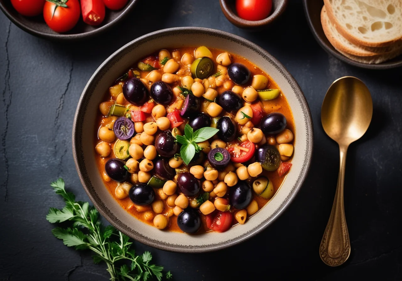 Chickpea and Olive Stew