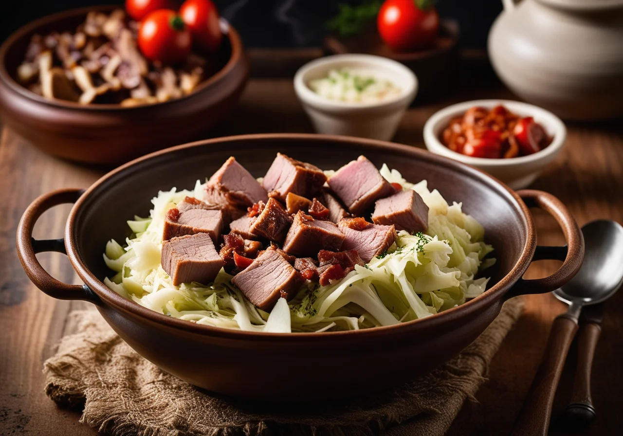 Polish-Style Pork and Cabbage Pot