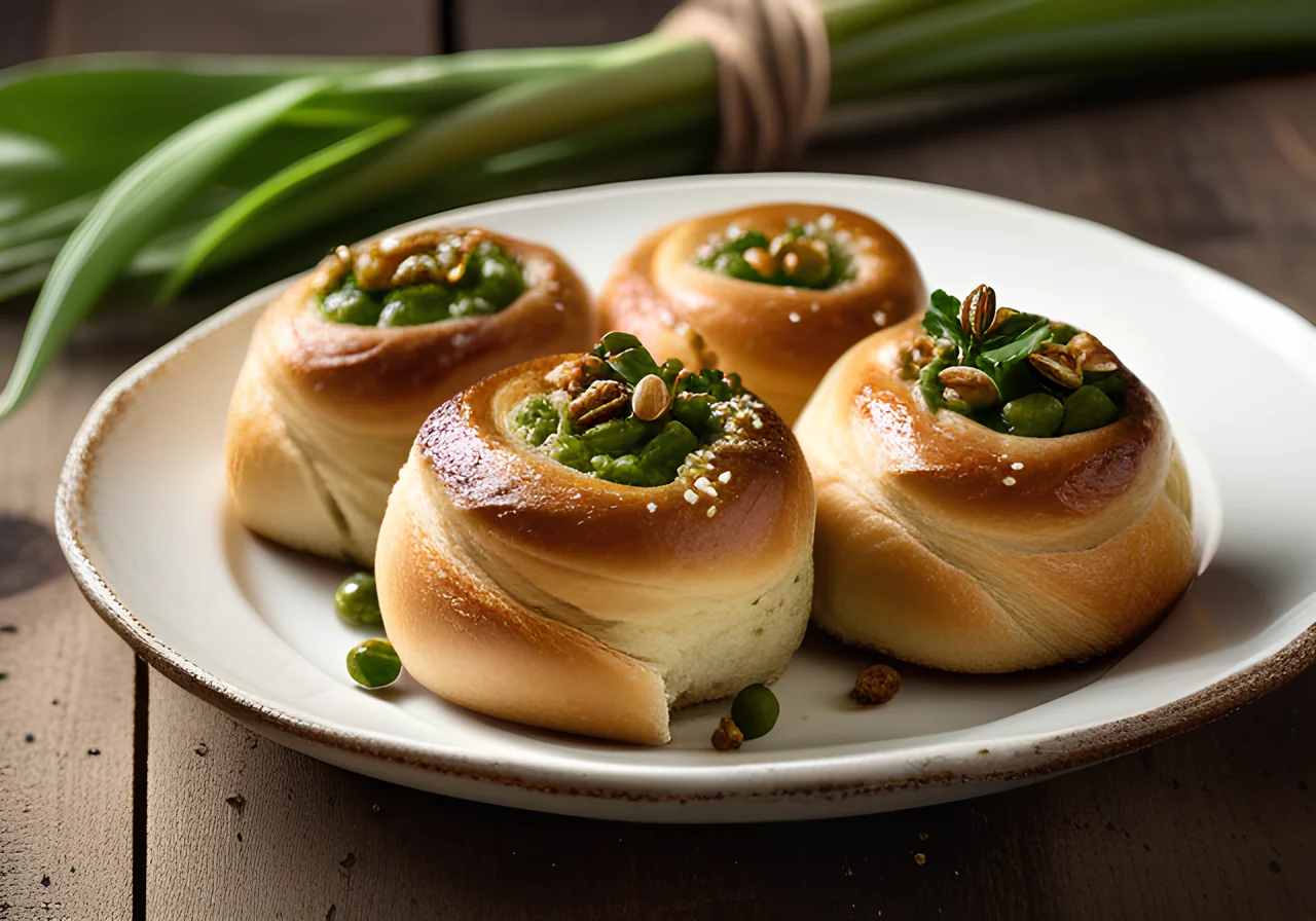 Wild Garlic Rolls