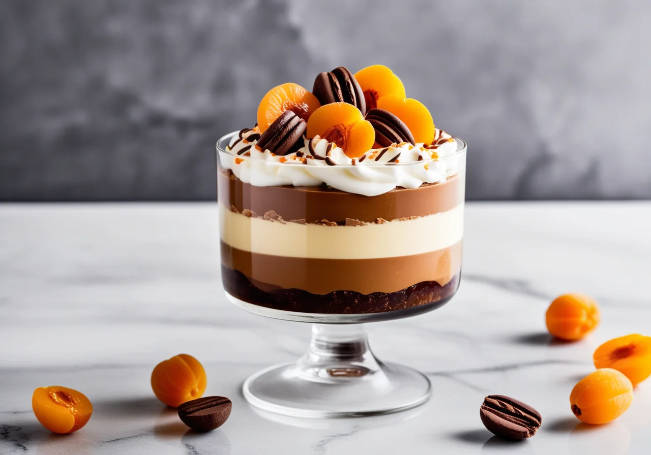 Mascarpone Chocolate Dessert with Chestnuts