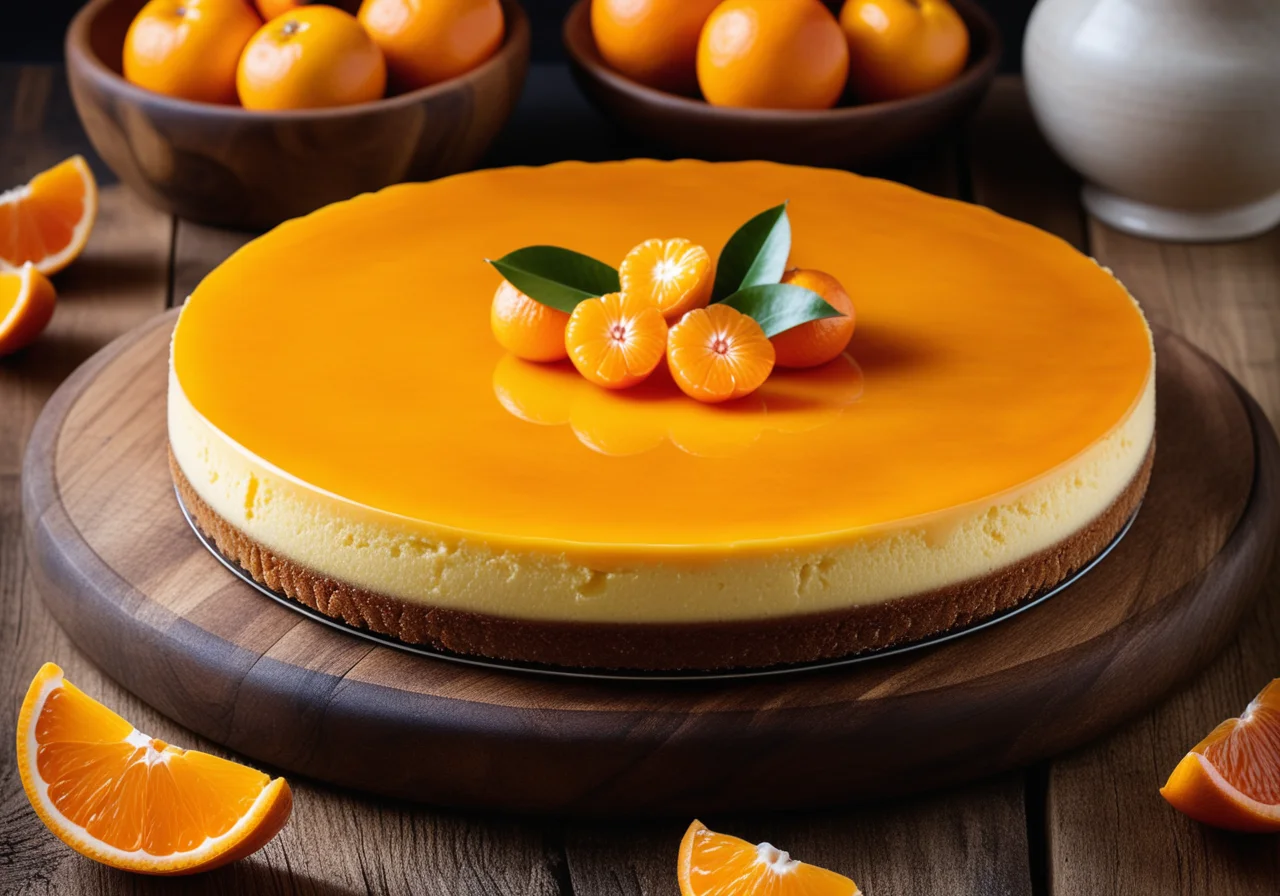 Mandarin Cheesecake