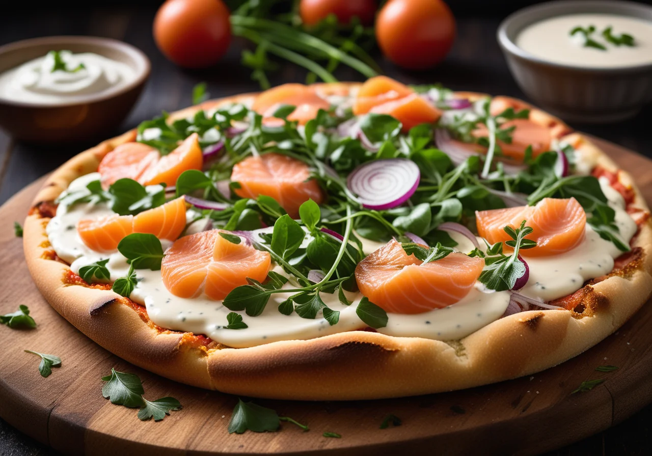 Salmon Pizza