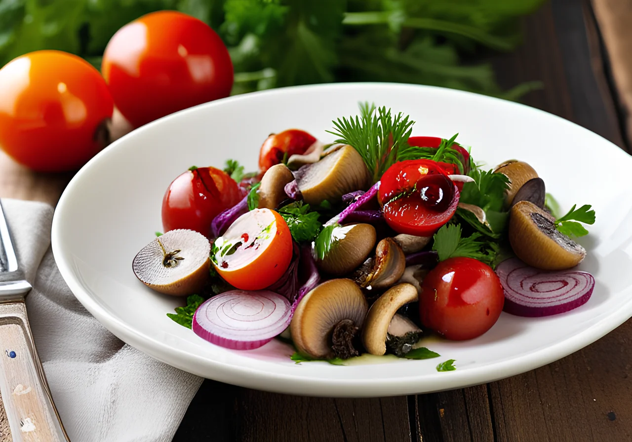 Mixed Mushroom Salad