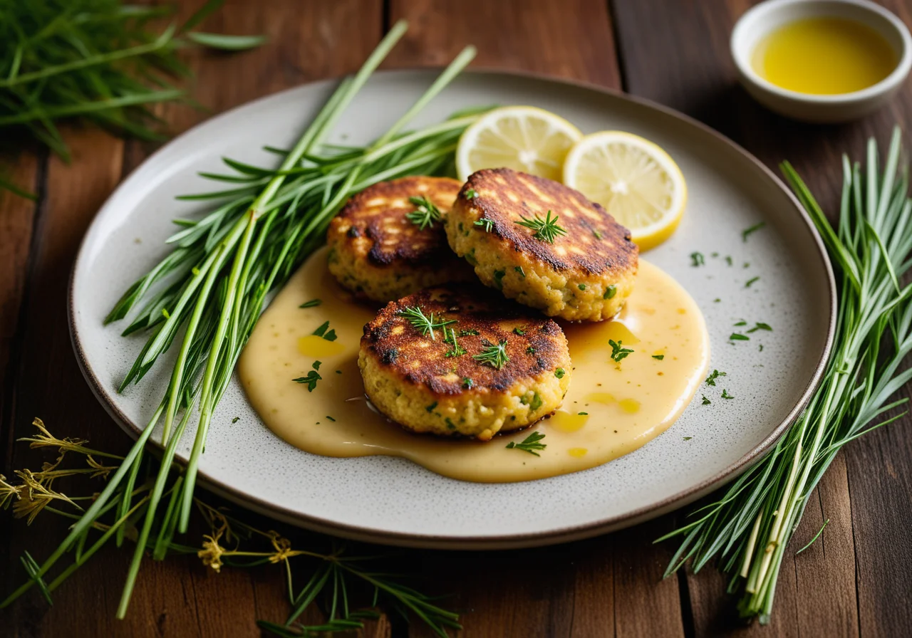 Lemon‑Grass Fish Patties