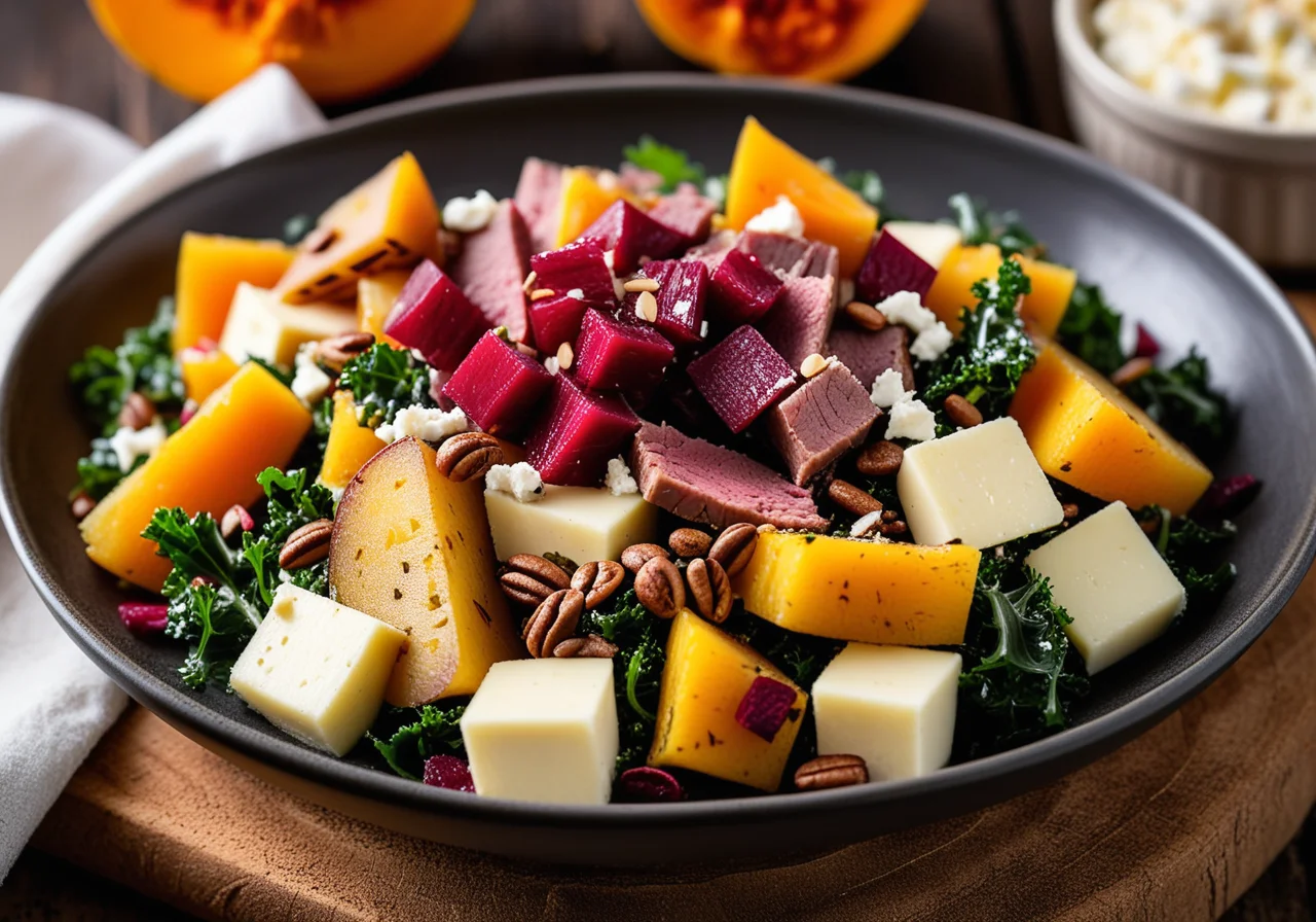 Potato Salad with Beef