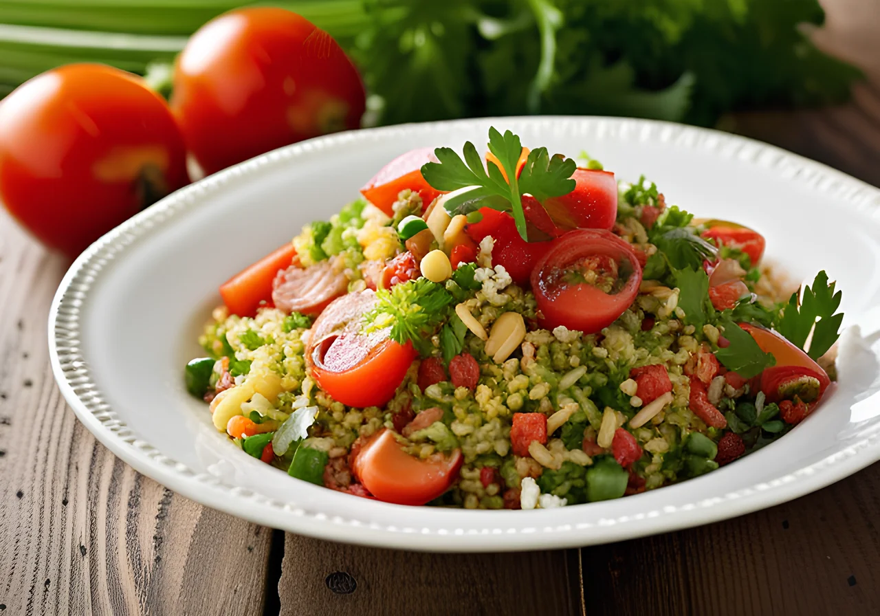 Bulgur Salad with Cumin