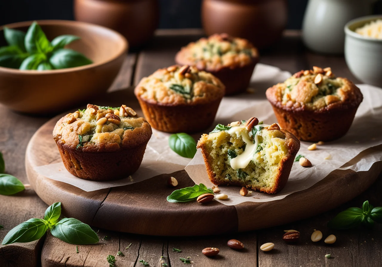 Cheese Zucchini Muffins