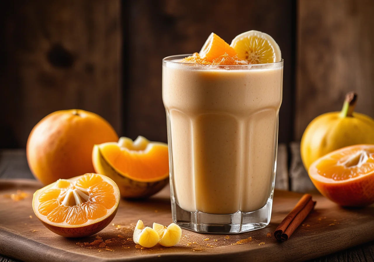 Banana Smoothie with Pomelo