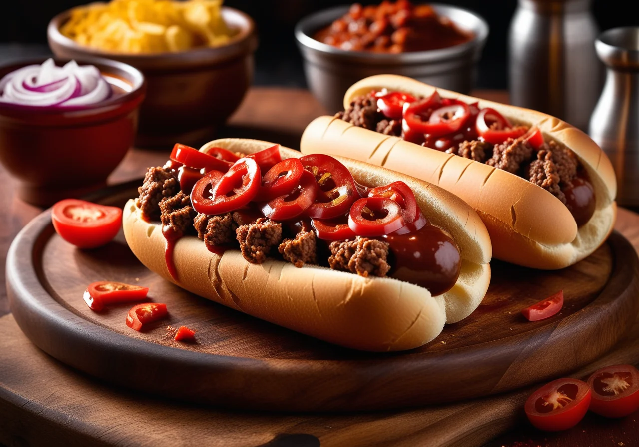 Texas Chili Dogs