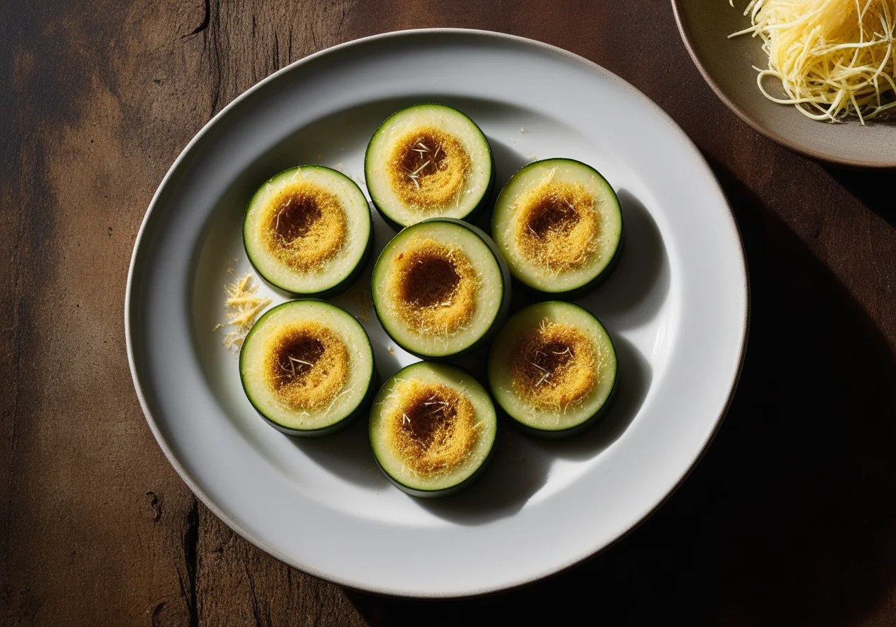 Baked Parmesan Zucchini