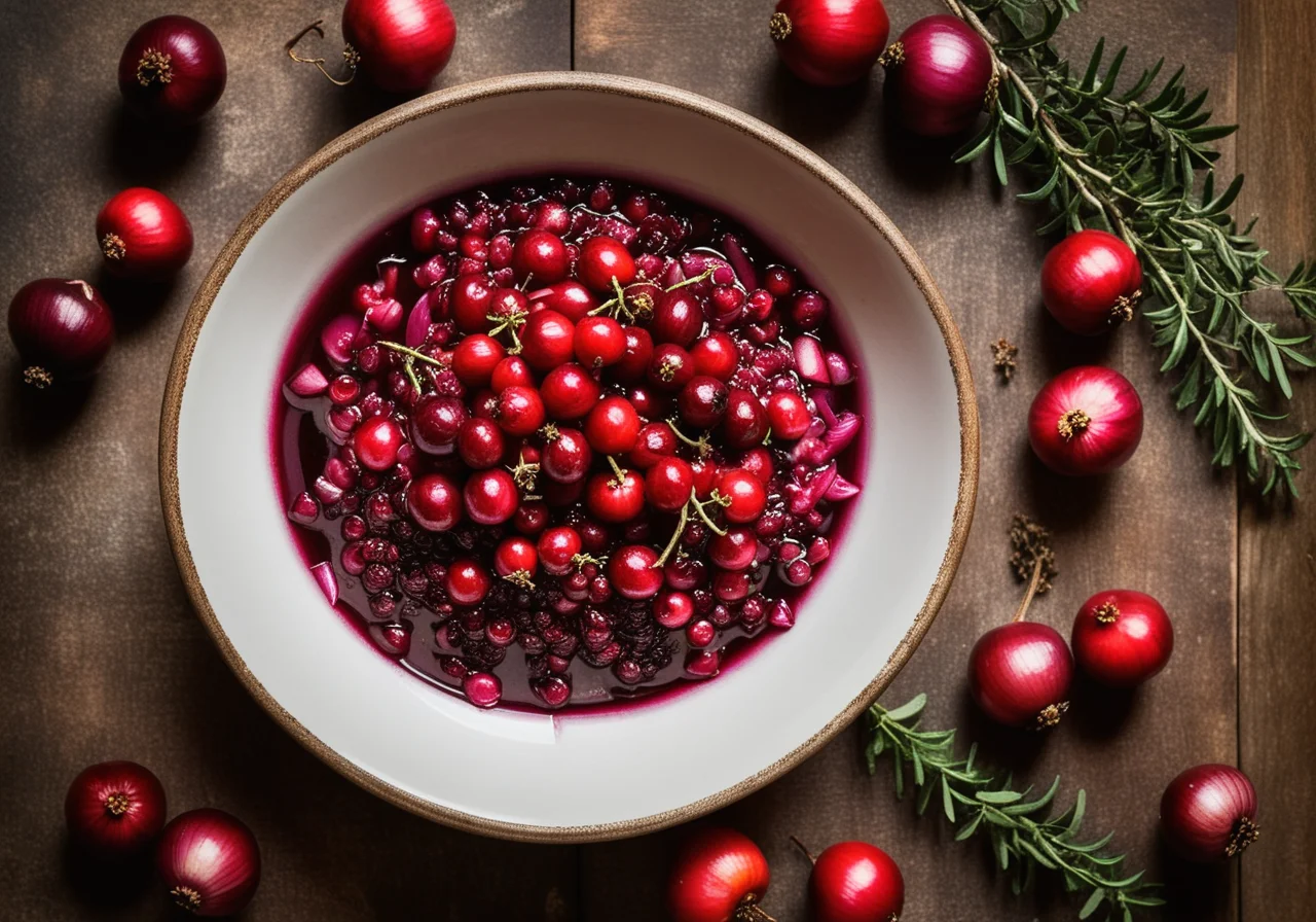 Onion-Rowanberry Chutney