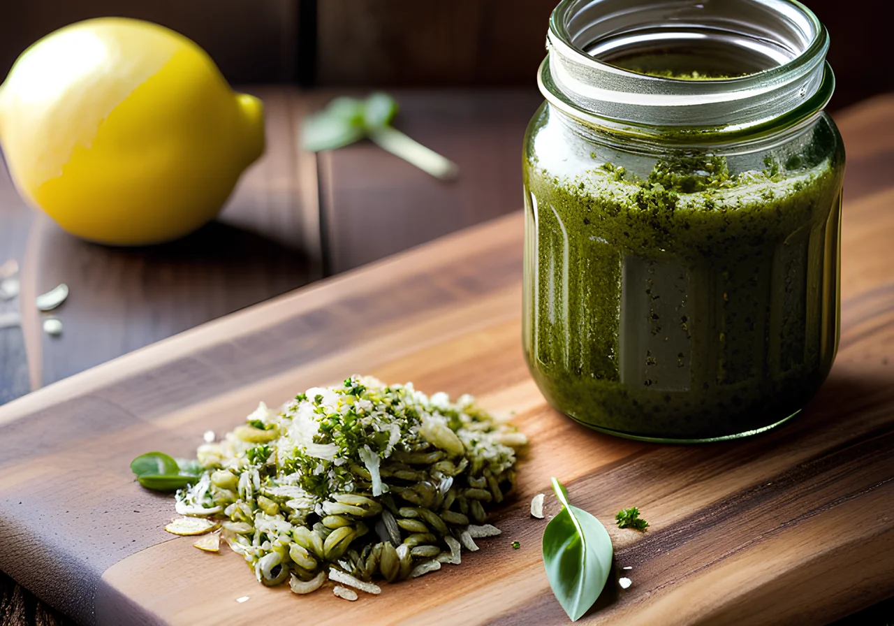 Bear Garlic Pesto