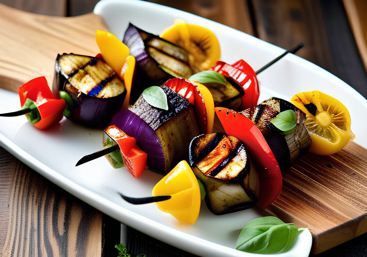Eggplant Skewers
