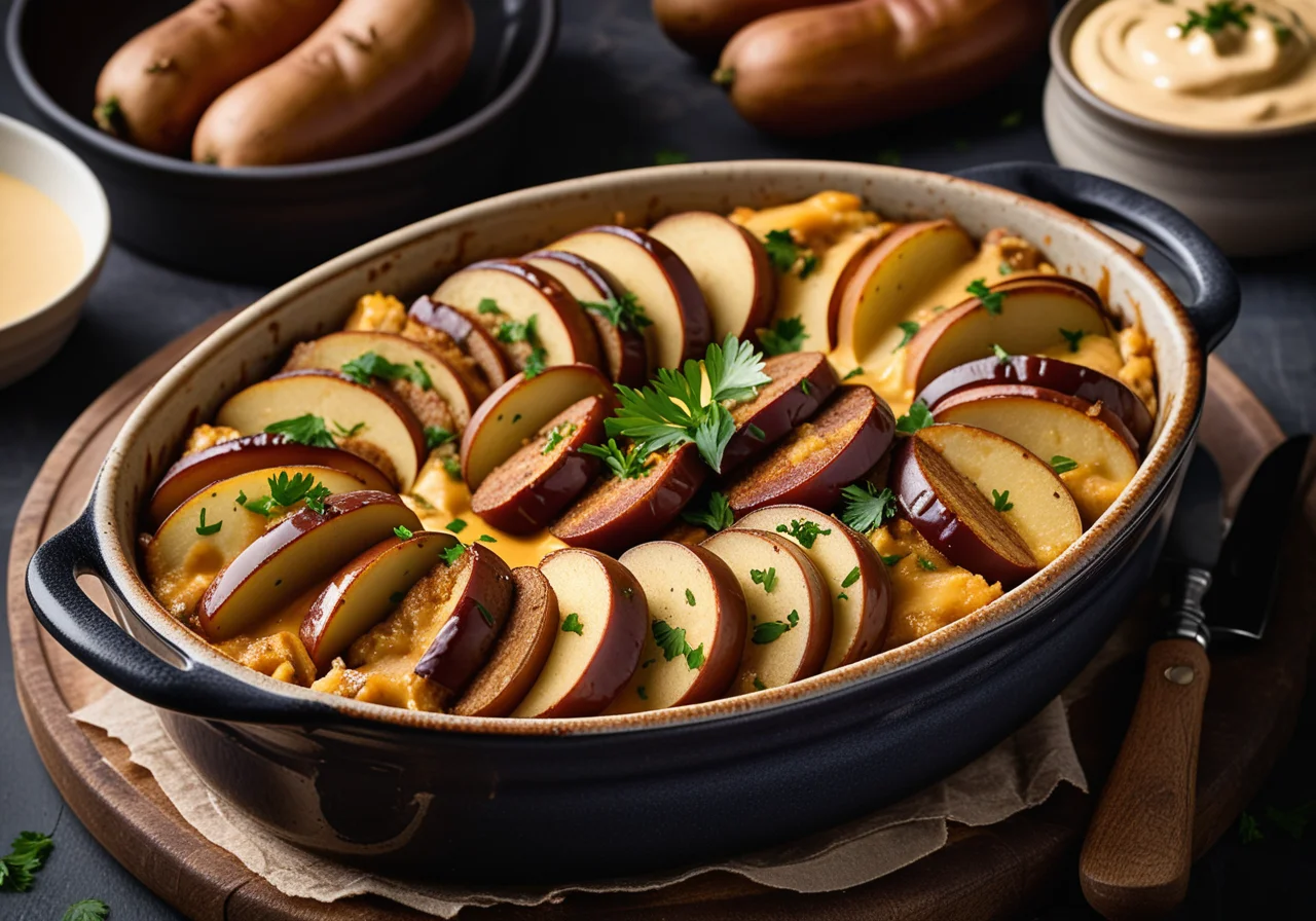 Eggplant Potato Casserole