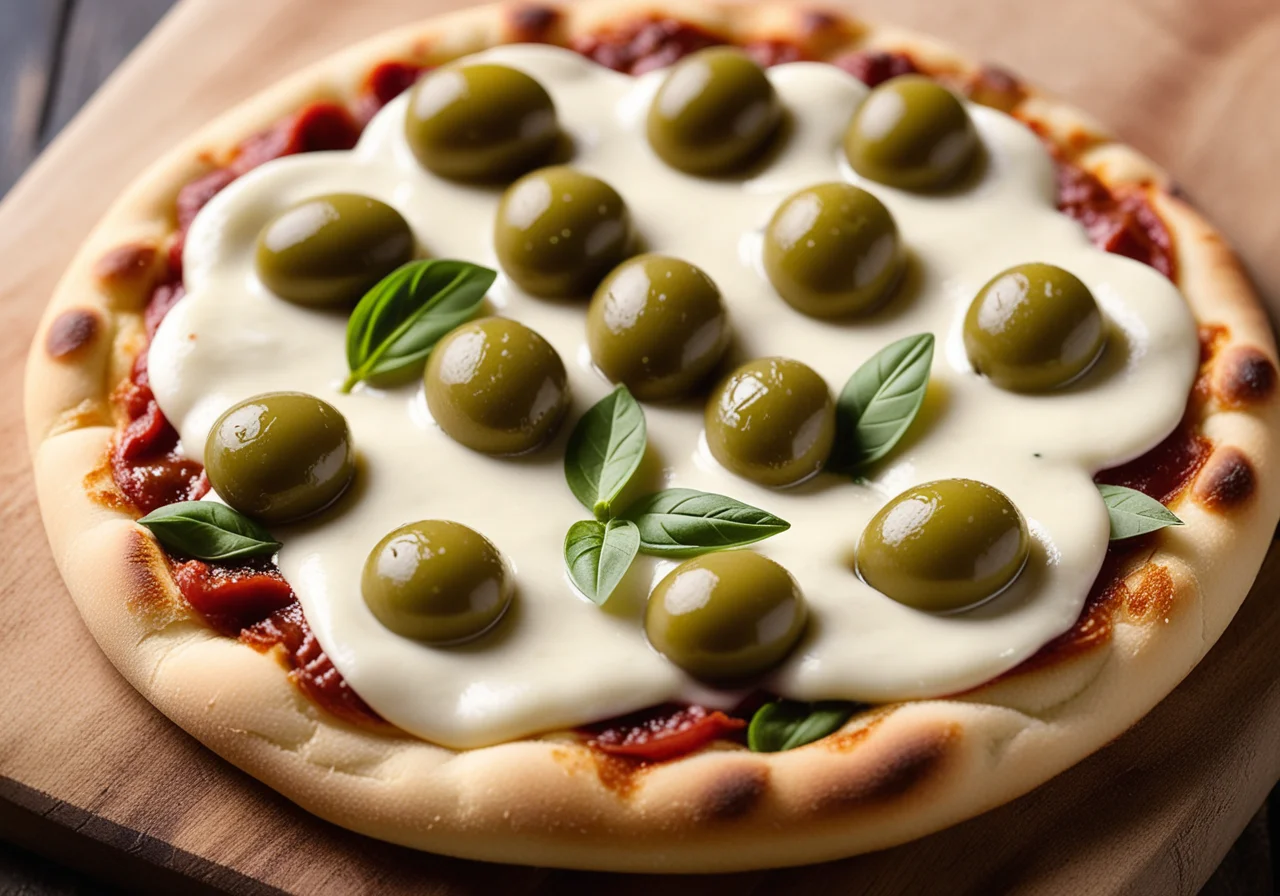 Mini Pizzas with Olives