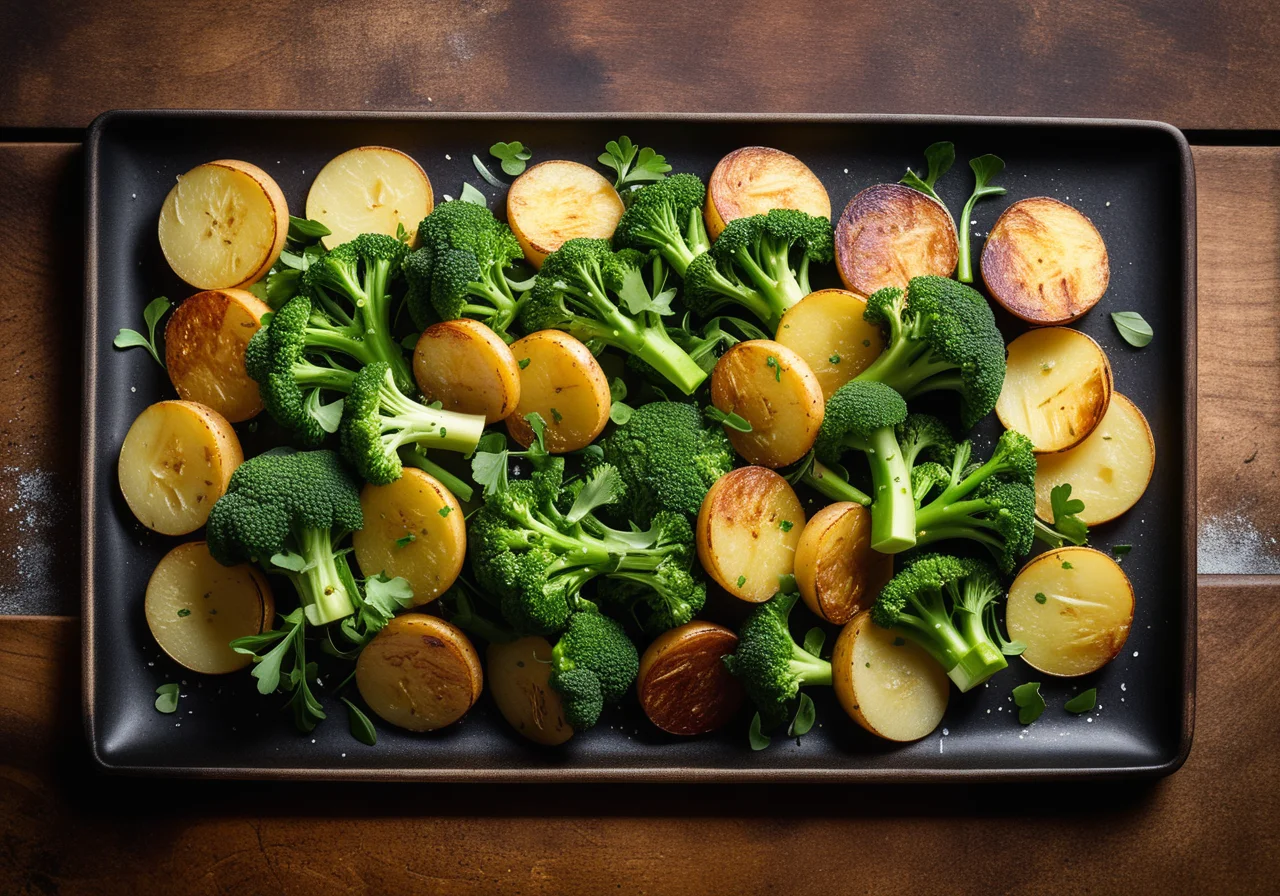 Marinated, Chopped Vegetables
