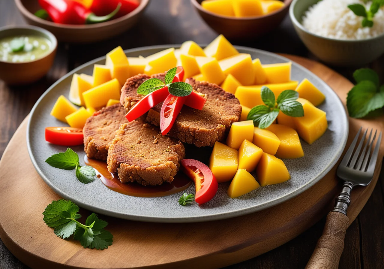 Tropical Veal Schnitzel