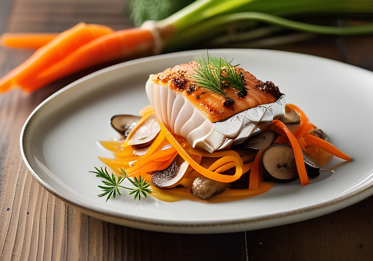 Aluminum-Wrapped Lingcod