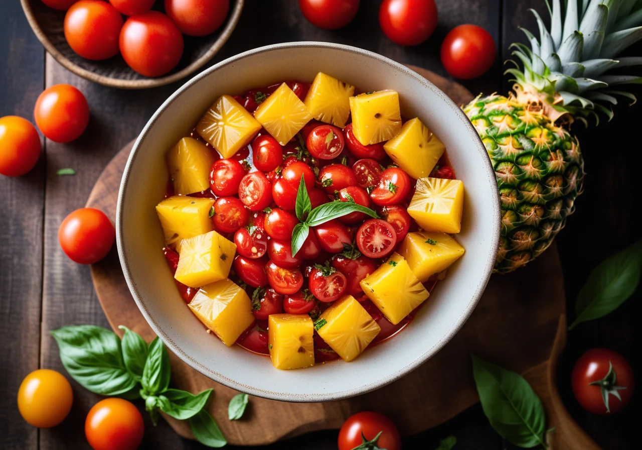 Pineapple Tomato Relish