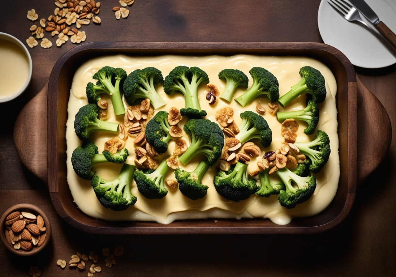 Raclette with Cauliflower and Broccoli