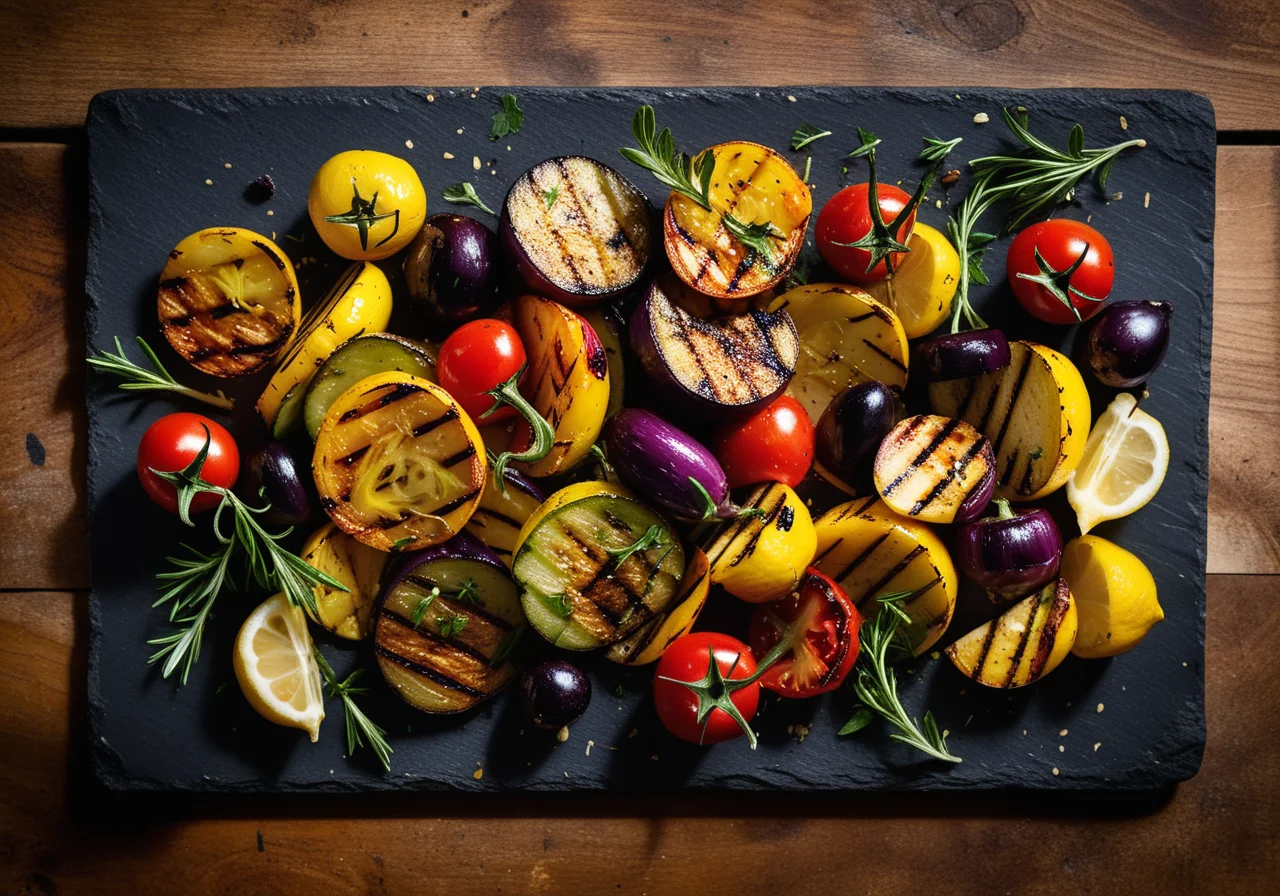 Lemon Marinade for Grilled Vegetables