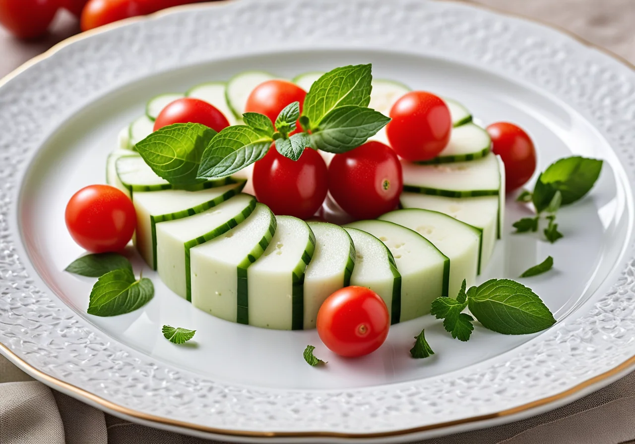 Terrine with Goat Cheese and Cucumber