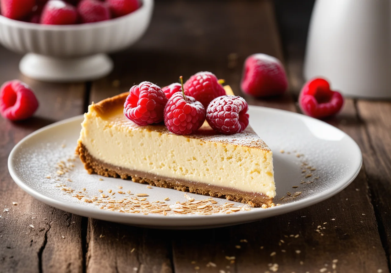 Cheesecake Raspberry Slices