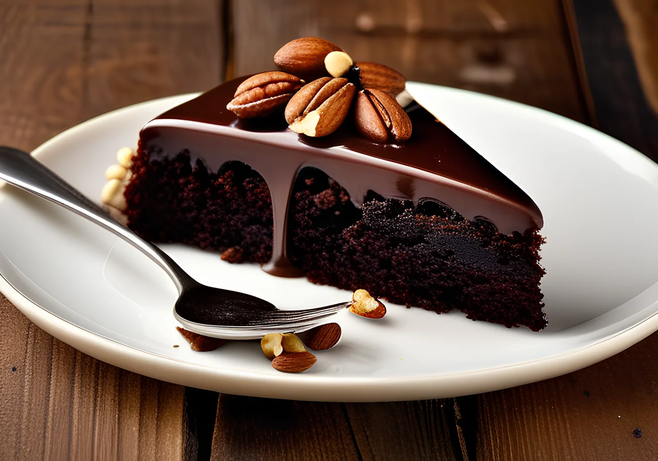 Chocolate Glass Cake