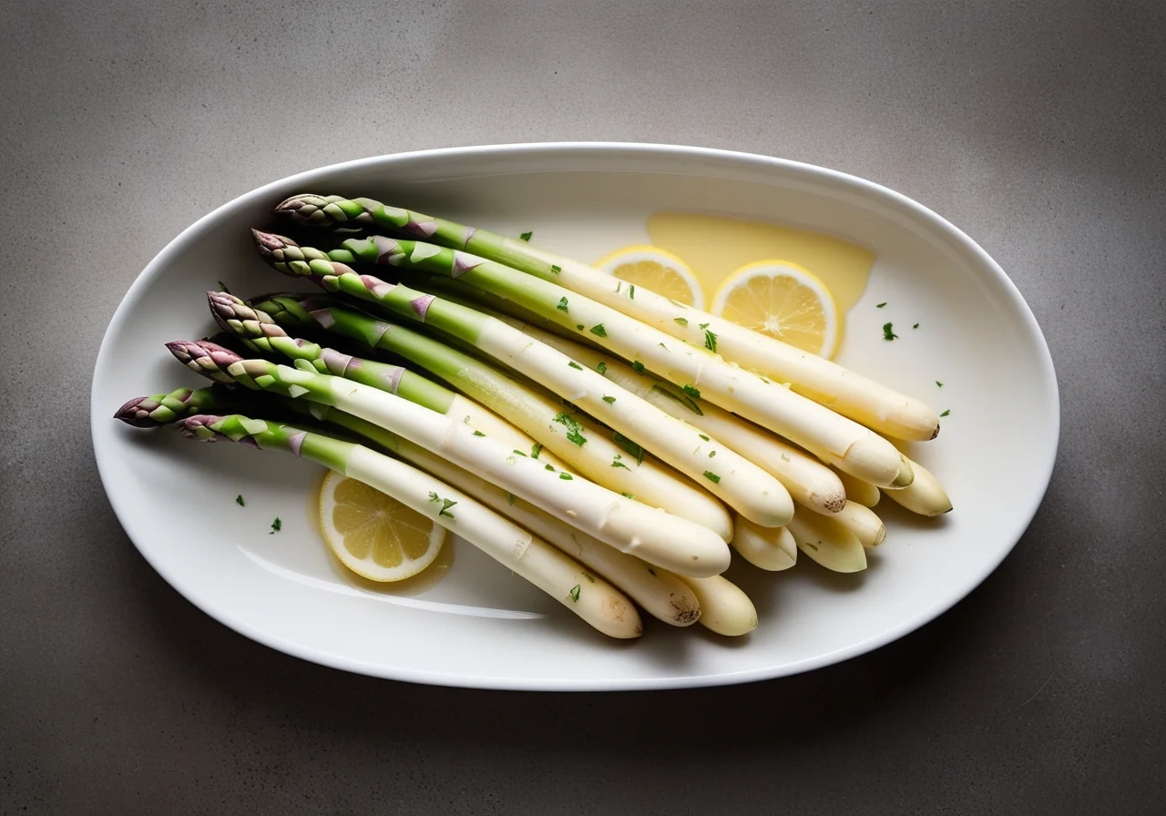 White Asparagus Cooking