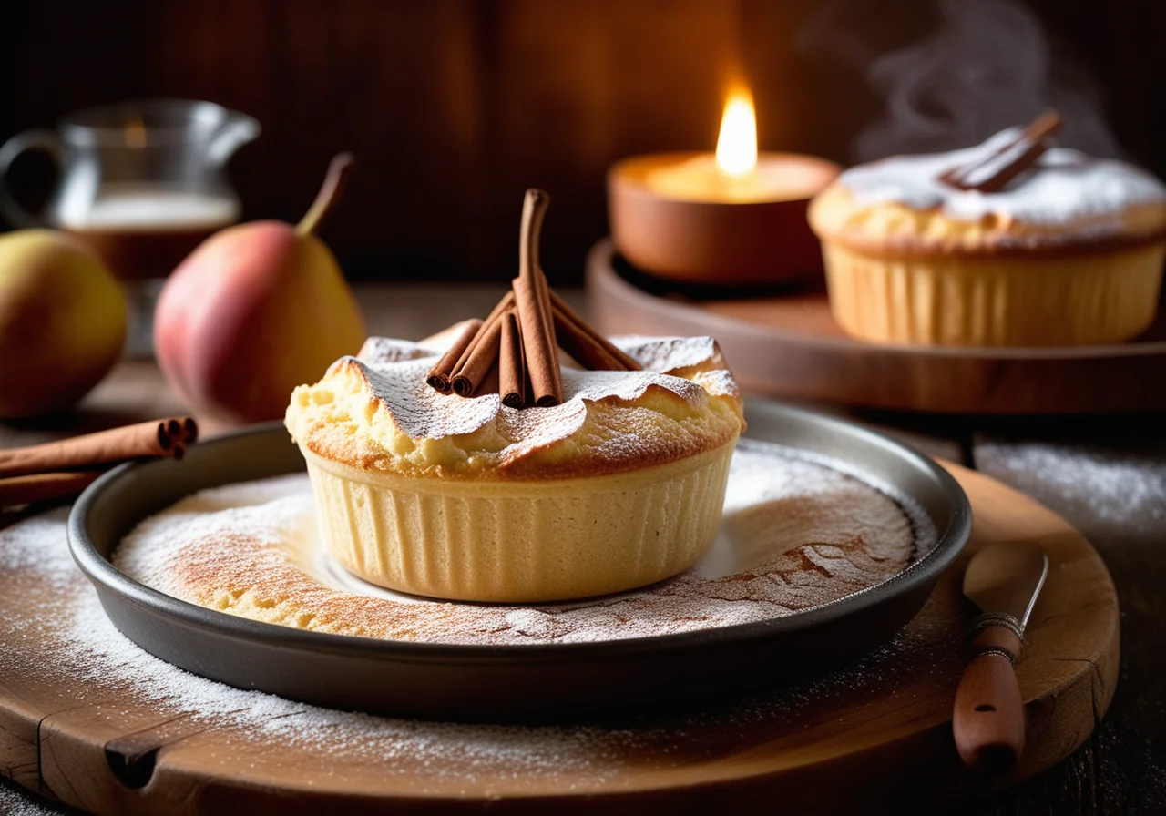 Pear Soufflé