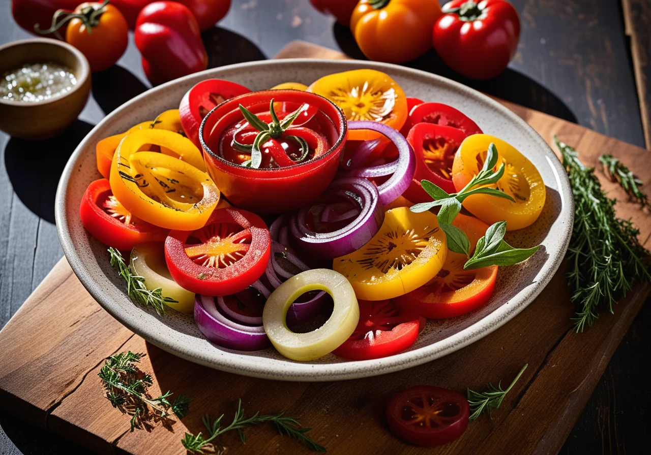 Pickled Mediterranean Vegetables