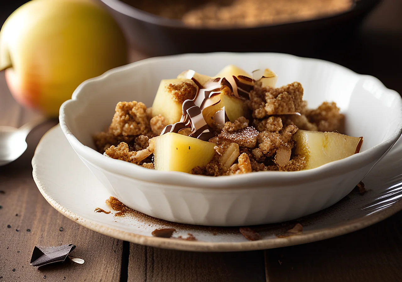 Apple-Pineapple Crumble