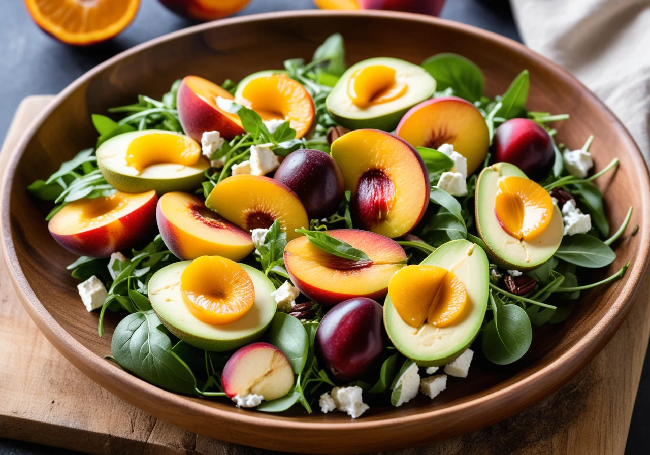Avocado and Cheese Salad