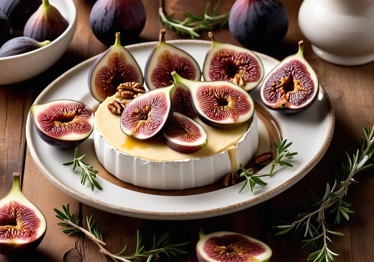 Camembert with Figs
