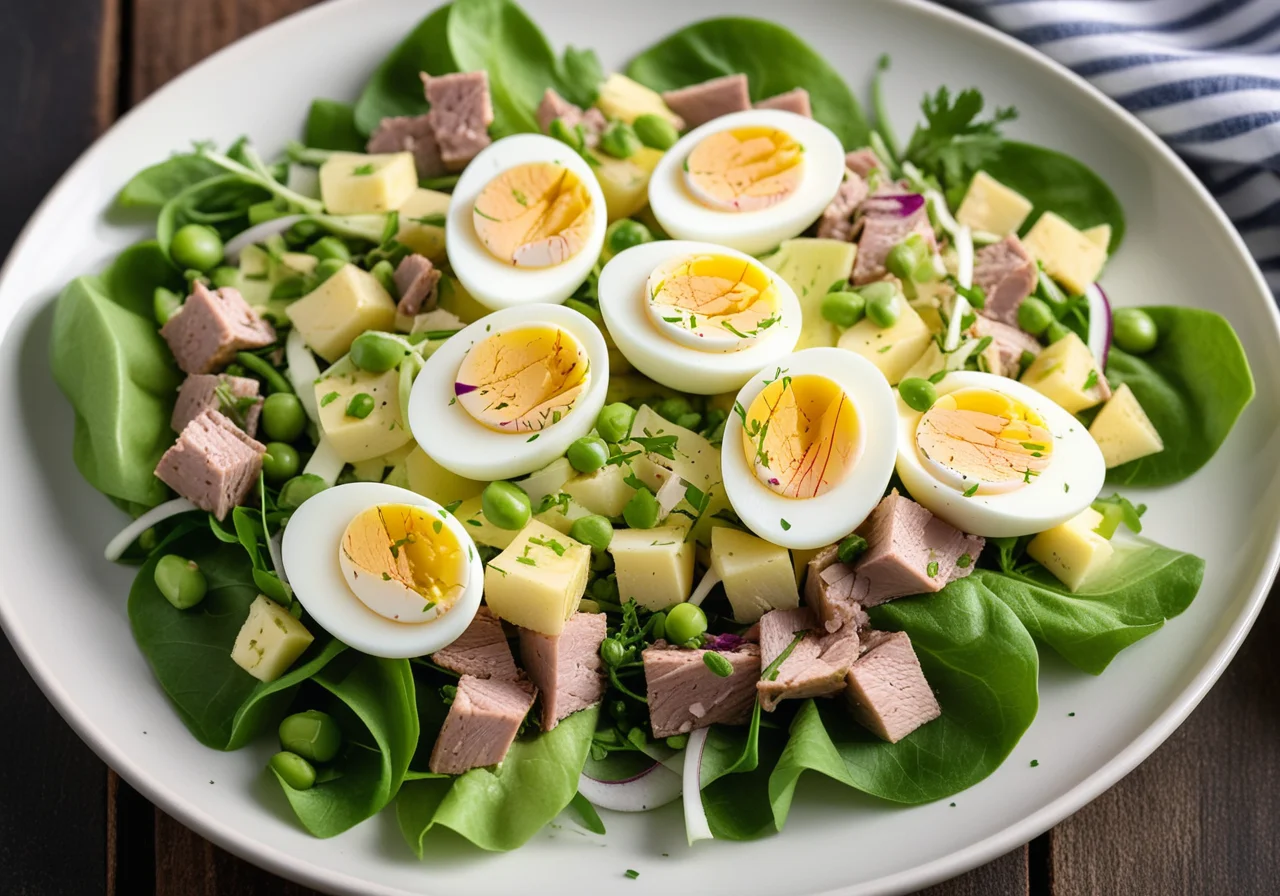 Tuna Salad with Egg