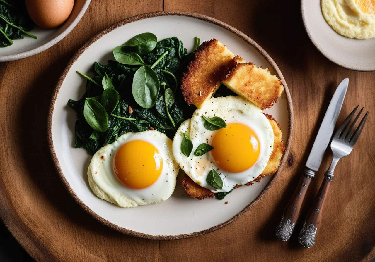 Fish Sticks with Egg