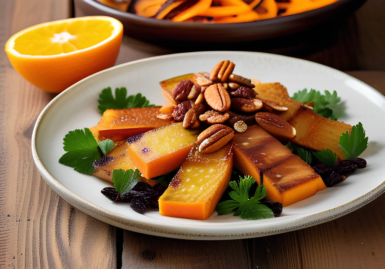 Crispy Tofu with Oriental-Style Carrot Salad