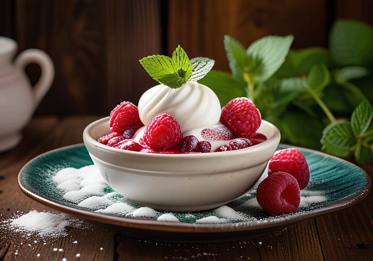 Raspberry Balls Compote