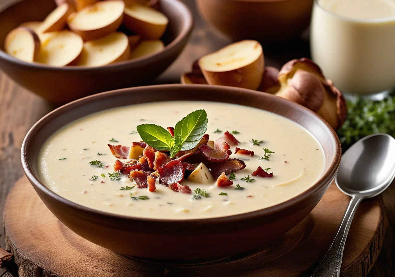 Potato Porcini Soup