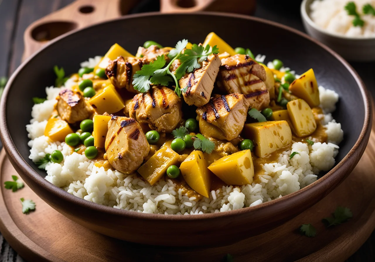 Vegetable Chicken Curry