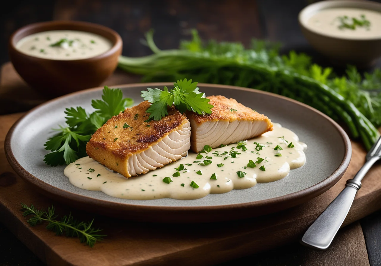 Pan-fried Fish Fillet with Remoulade