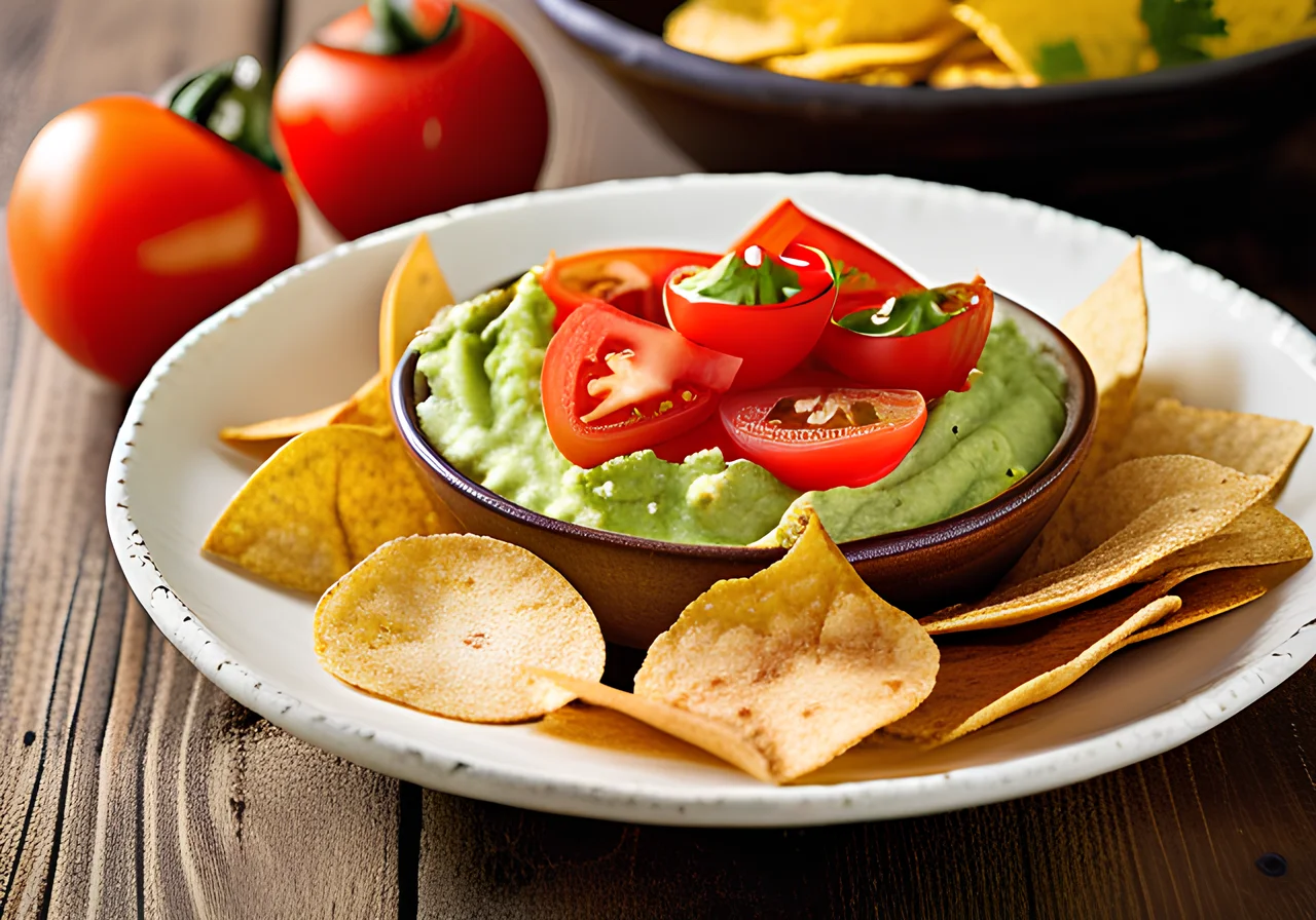 Guacamole with Tortilla Chips