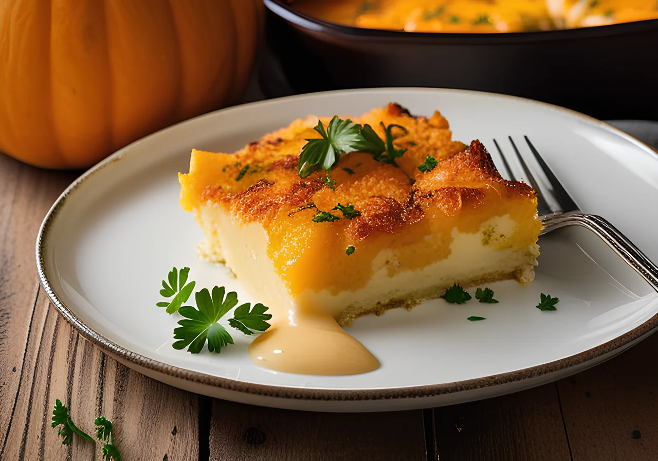 Pumpkin‑Potato Casserole