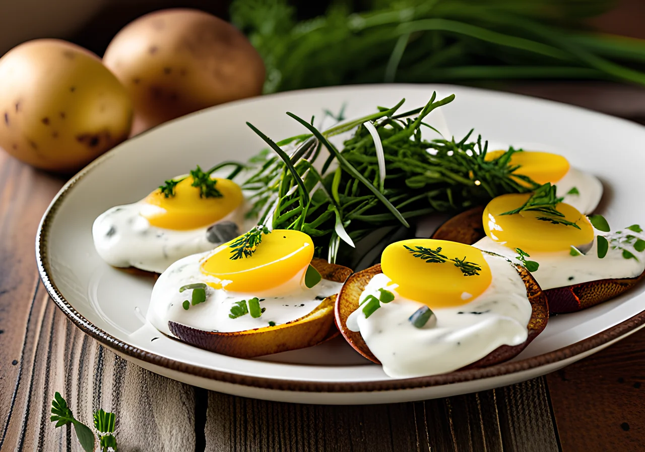Potato Salad with Eggs
