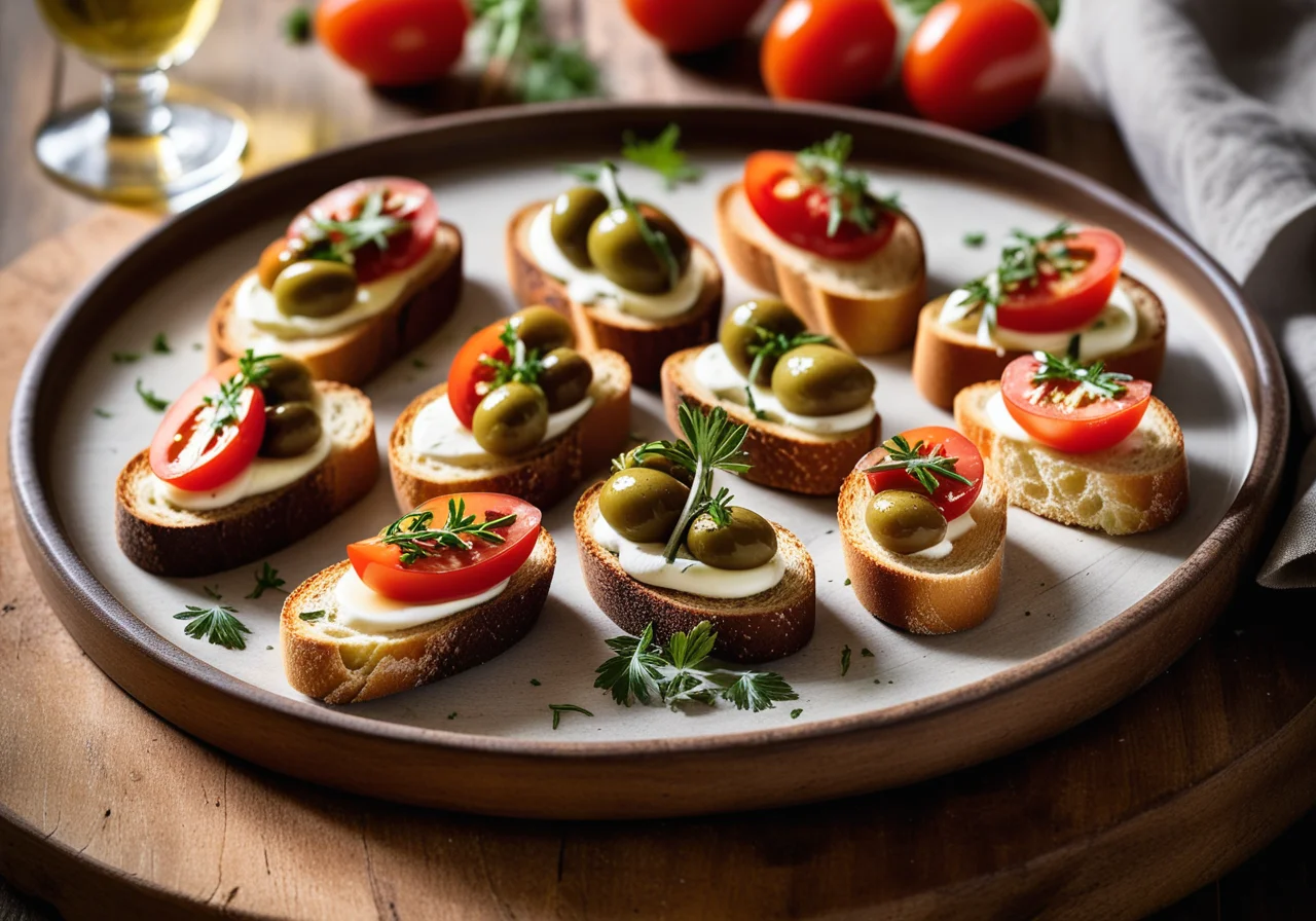 Various Crostini