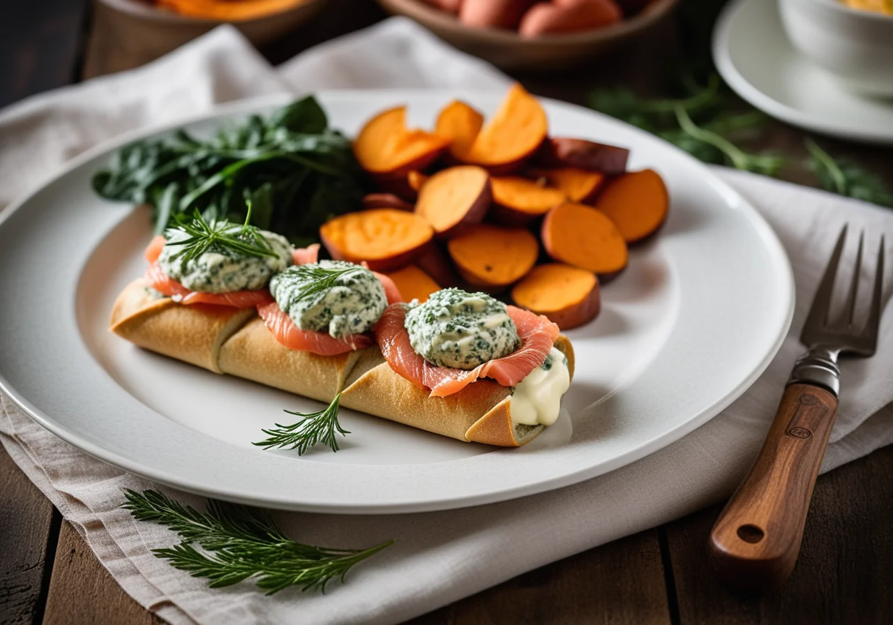 Chicken Roll with Spinach