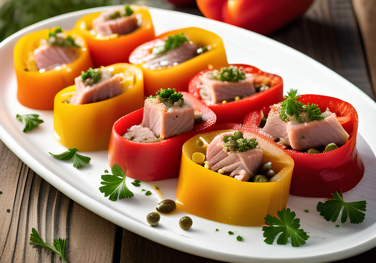 Tuna with Bell Peppers