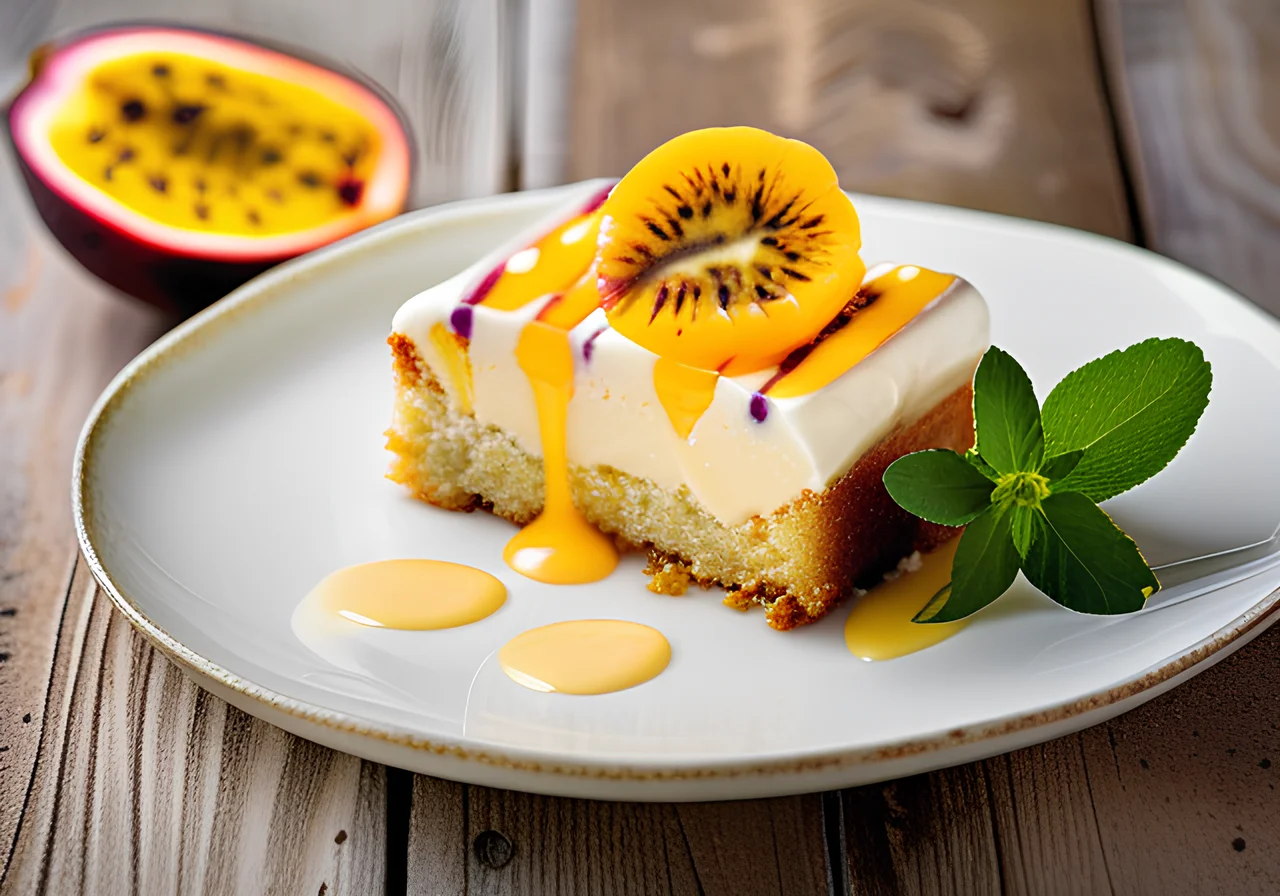 Passion Fruit Yogurt Cake