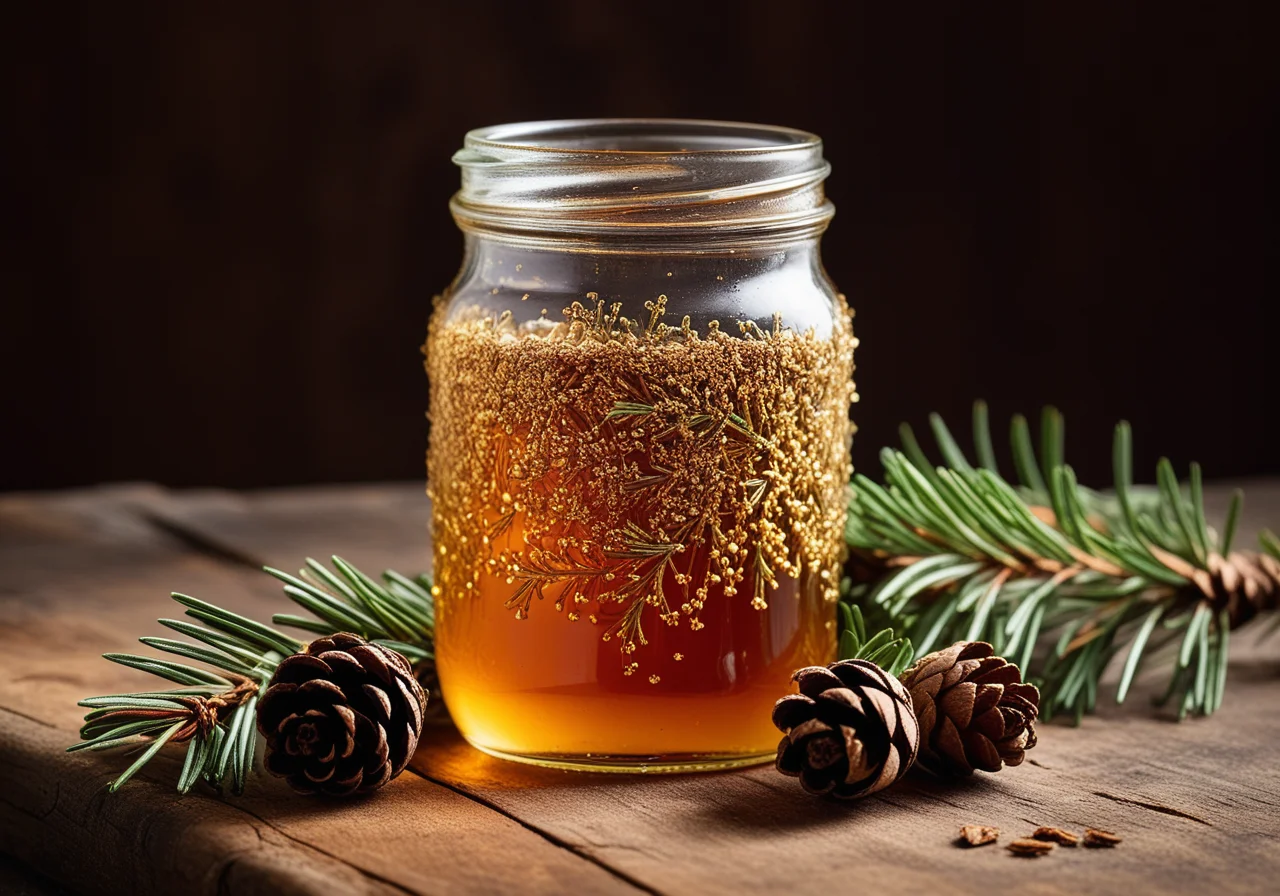 Sweet Pinecone Syrup